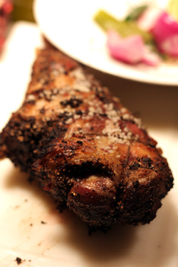 roasted lamb