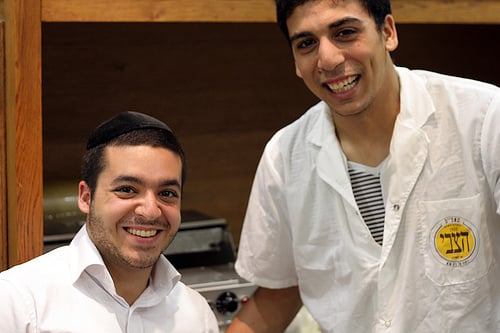 bakery workers in Tel Aviv
