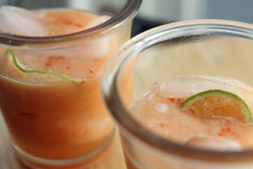 melon nectarine agua fresca recipe