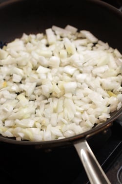 onions frying