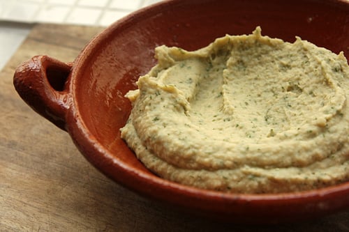 white bean dip