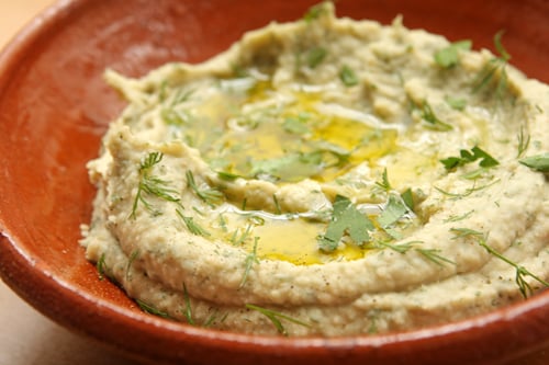 white bean dip