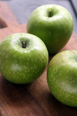 green apples
