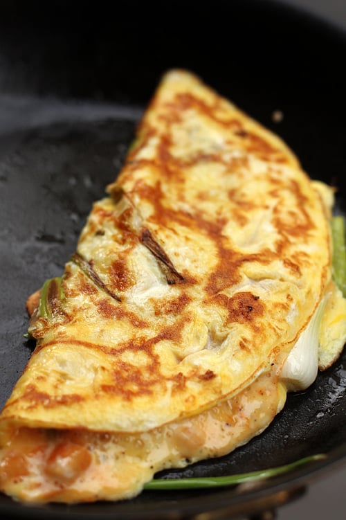 kimchi omelet recipe