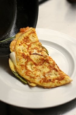 kimchi omelet