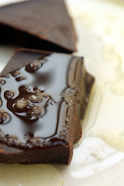 chocolate with salt and olive oil