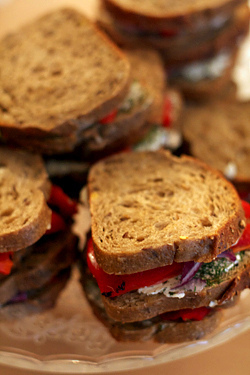 Tuck shop sandwiches