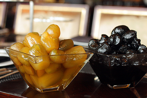 candied eggplant and walnuts