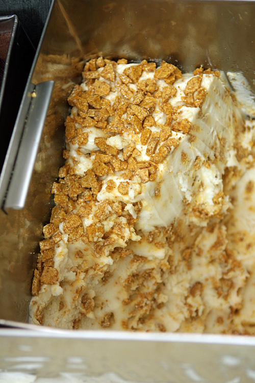 crunchy almond croquant ice cream