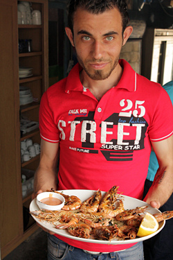 Lebanese waiter