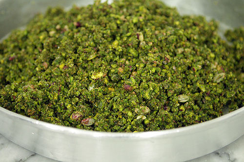 ground iranian pistachios