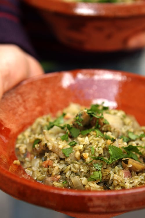 artichoke risotto