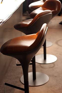 chairs at ciel de paris