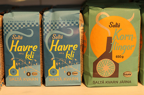 organic flour & grains