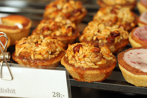 nutty tarts at Magnus Johannson