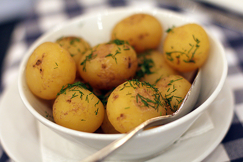 potatoes and dill