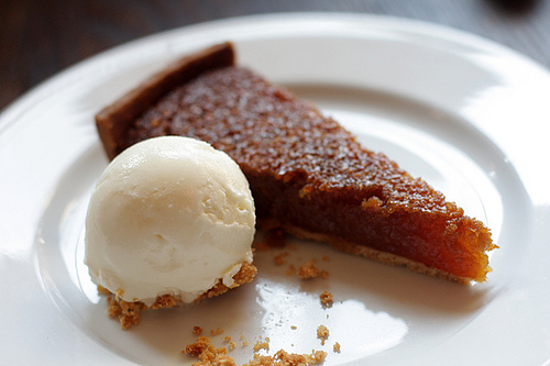 Treacle tart at the Beagle