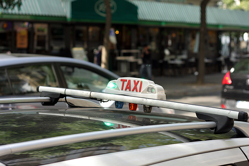 Taxi in Paris