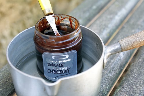 salted butter chocolate sauce