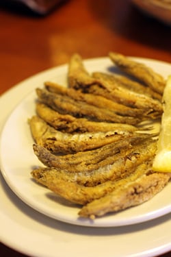 anchovies