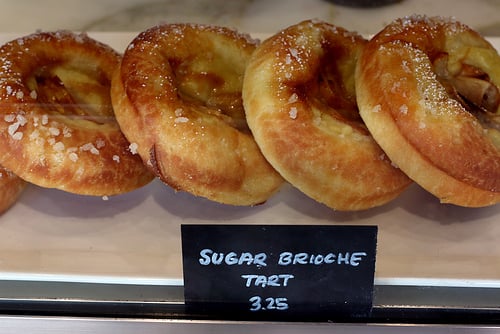 Sugar brioche tart