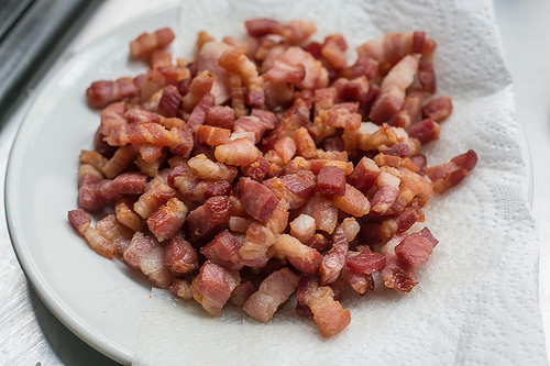 Bacon and Radicchio Risotto