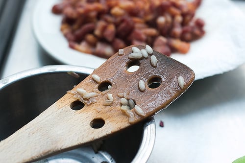 Bacon and Radicchio Risotto