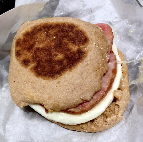 breakfast sandwich
