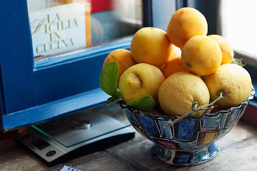 Sicilian lemons