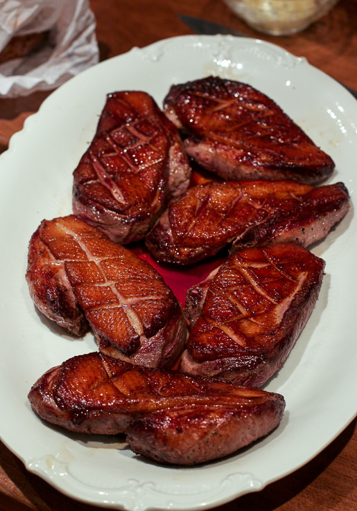 duck breasts