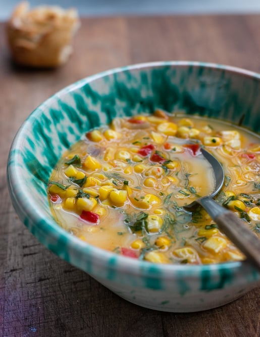 corn soup recipe