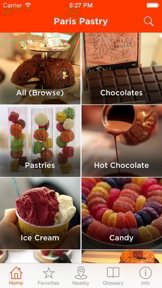 Paris Pastry App