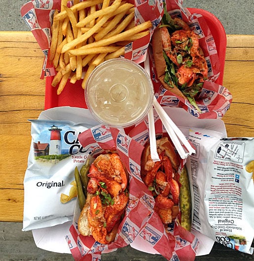 Lobster rolls in Red Hook