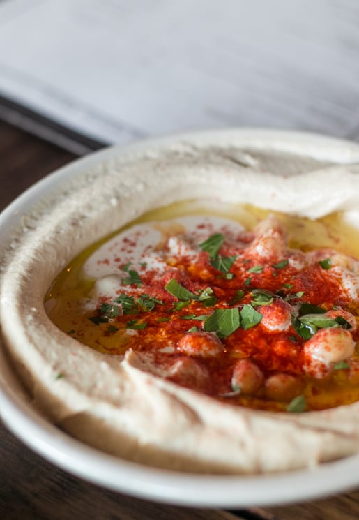 Zahav restaurant hummus