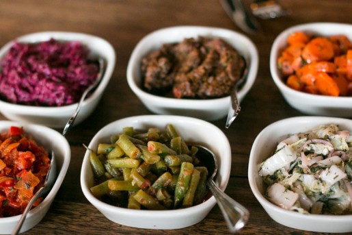 Zahav restaurant salatim