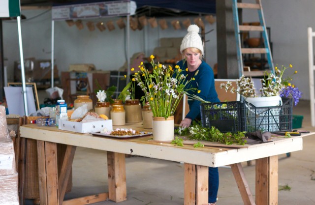 Irish flower arranging