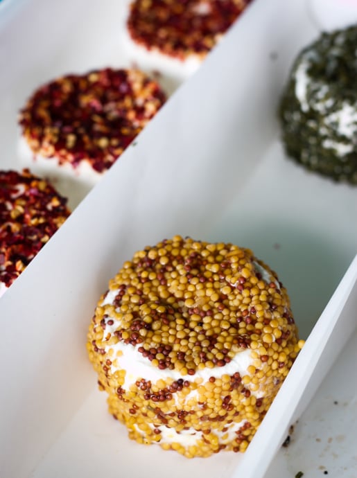 Midleton Farmers market goat cheese