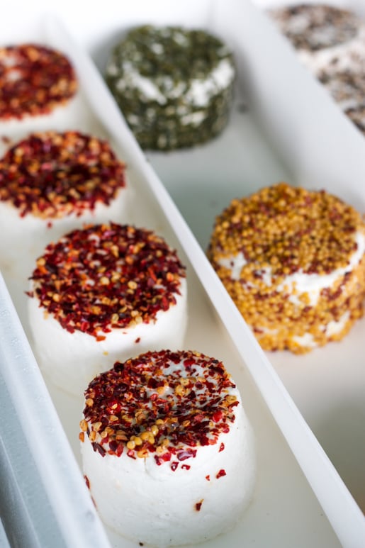 Midleton Farmers market Irish goat cheese