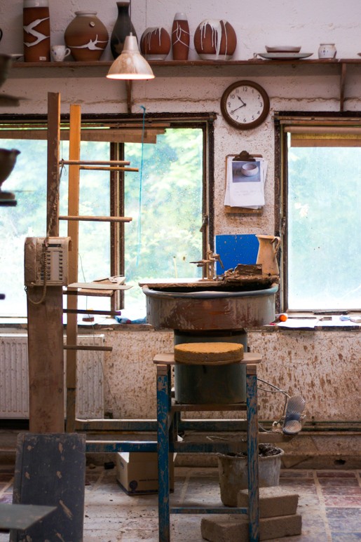 Stephen Pearce Irish pottery workshop