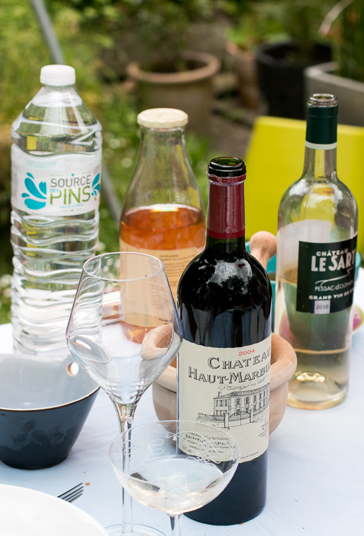 French wine and drinks