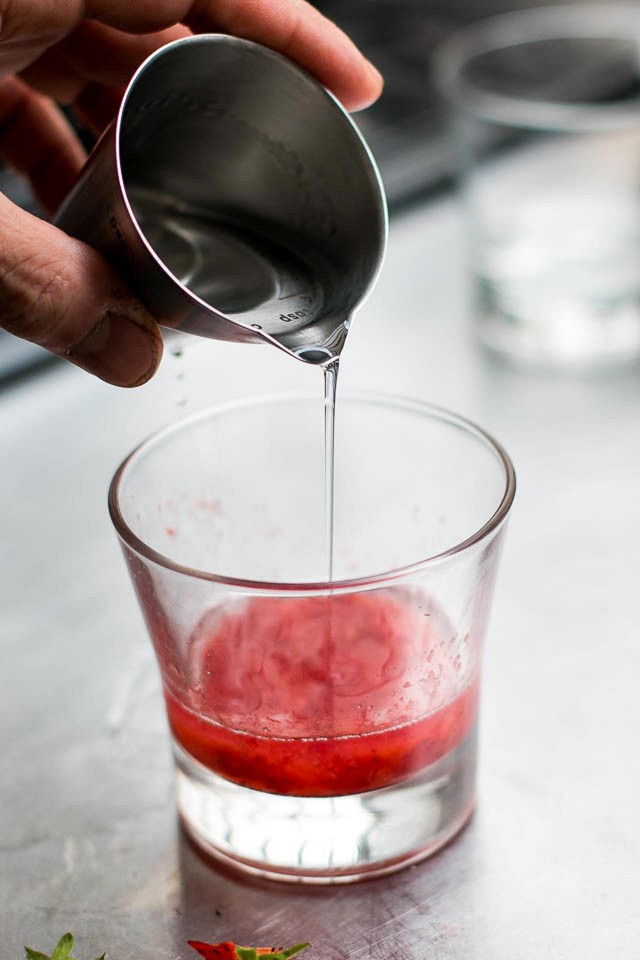 Strawberry Cooler Cocktails