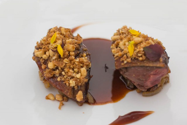 Pigeon at Le Bristol Hotel, Paris