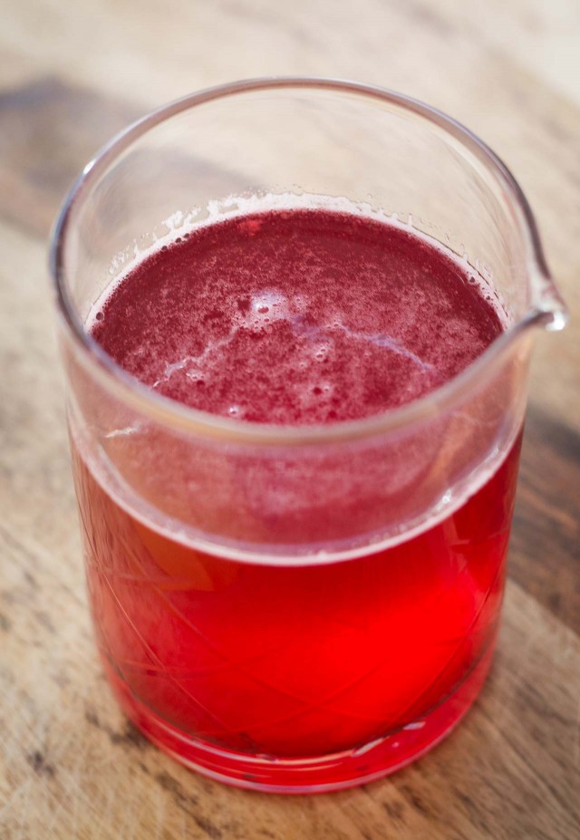 Cranberry Shrub Cocktail