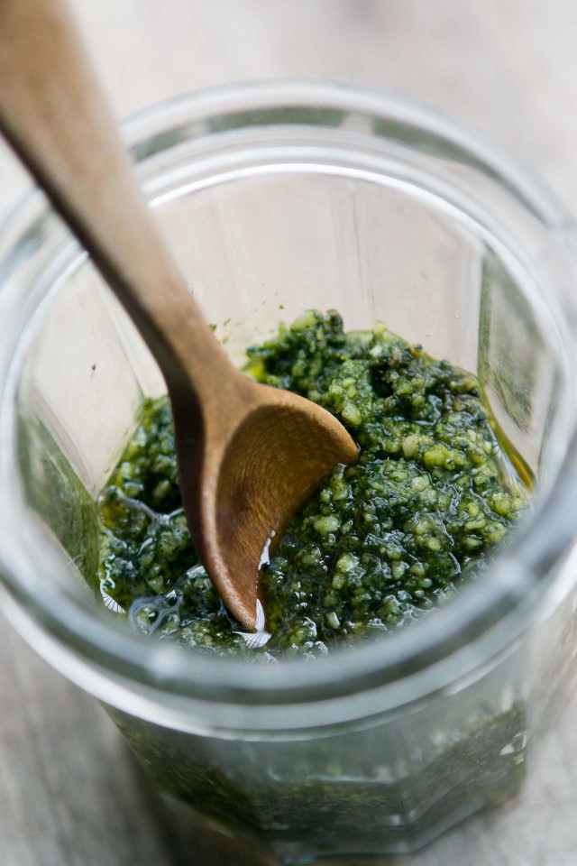 Mint pesto recipe