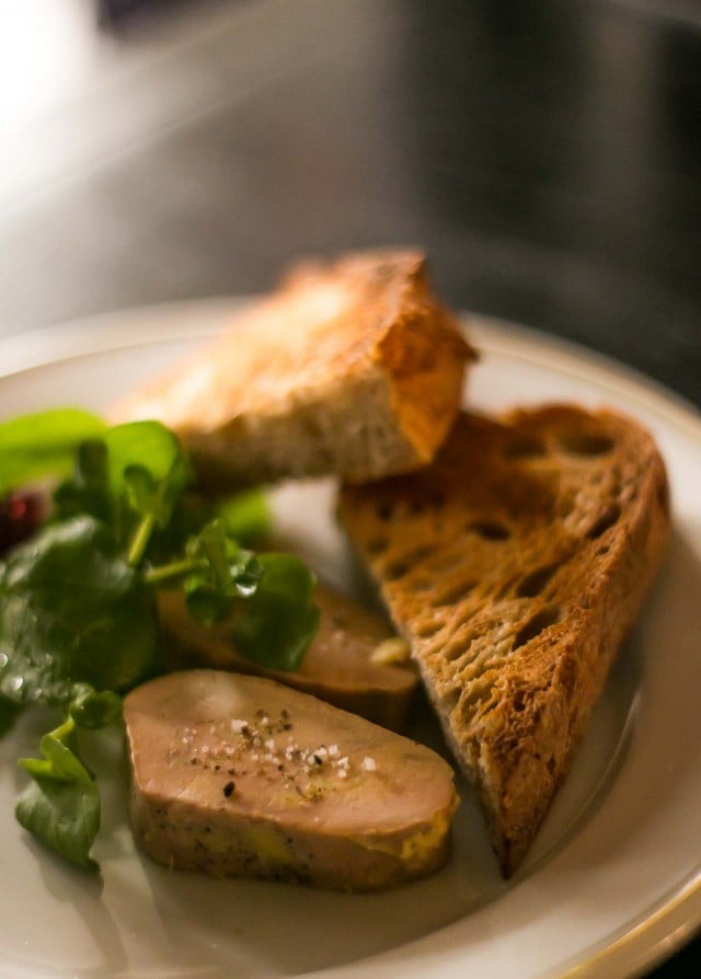 Foie gras aat La bourse et la vie paris bistro