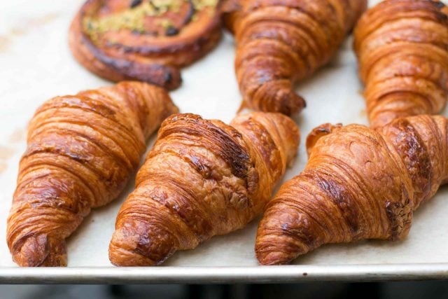 Croissants at New York Bakery