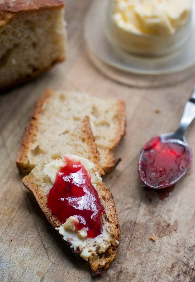 Plum Strawberry Jam recipe