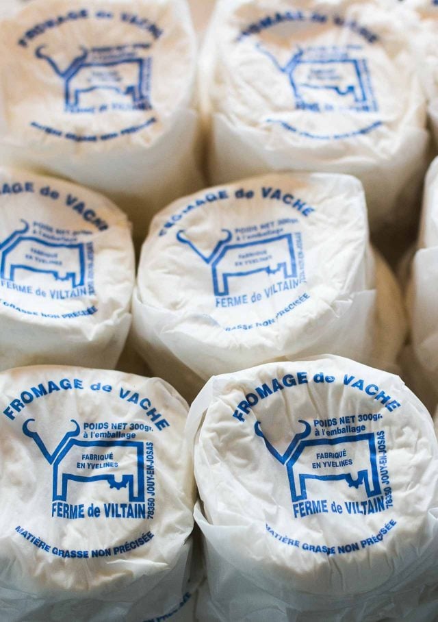 La Ferme de Viltain fresh cheese