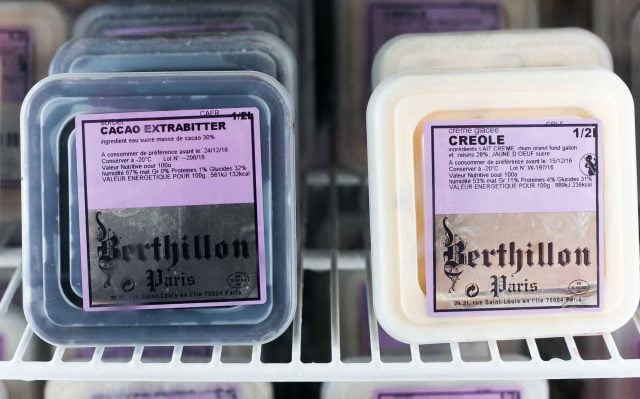 La Ferme de Viltain Berthillion ice cream