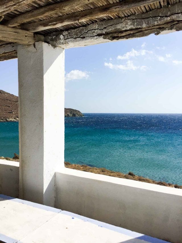 View from Tinos church